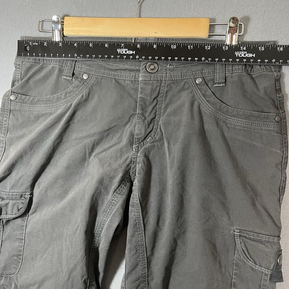 KUHL Shorts Women's Size 8 Gray Splash 11" Inseam Cargo Outdoor Camping Hiking - Picture 7 of 10